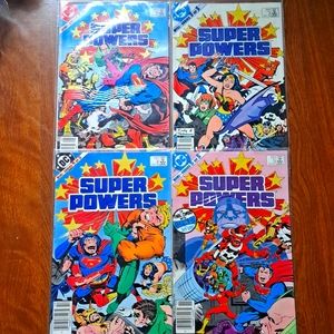 DC super powers comics series 2-5